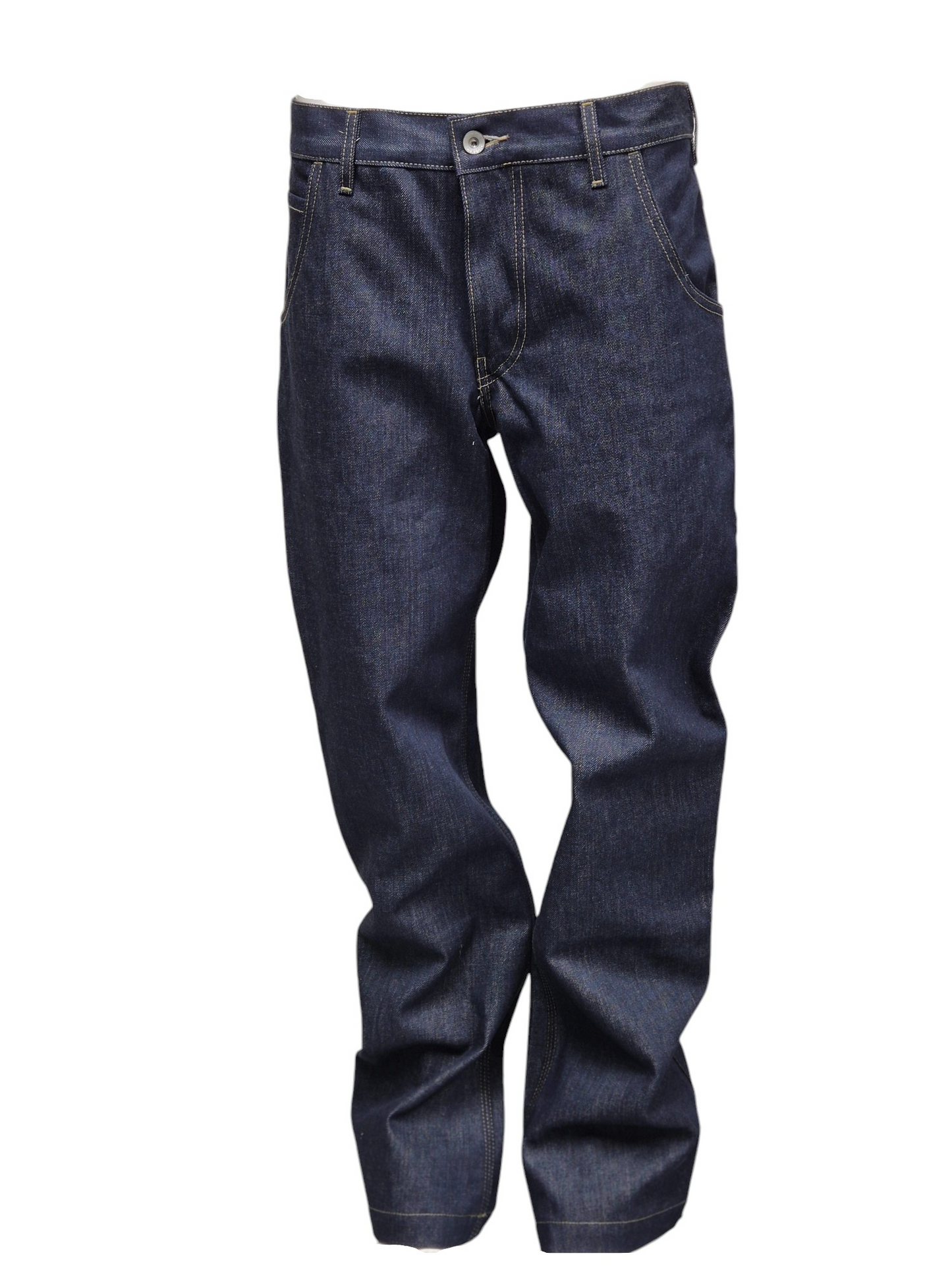 Indigo Blou Boot Cut Been Carpenter Workwear Jeans - 106