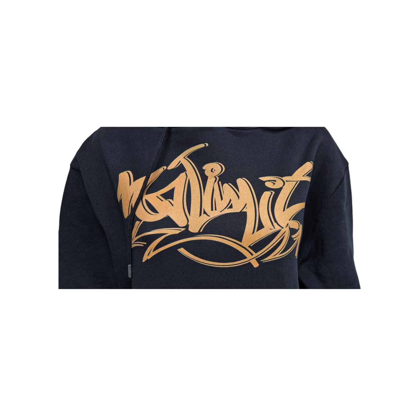 Black Sweatshirt Orange Graffiti No Limit Logo